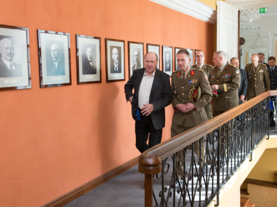 Riigikaitsekomisjon kohtus Luksemburgi Kaitseväe juhataja kindral Romain Mancinelli ja teda saatva delegatsiooniga